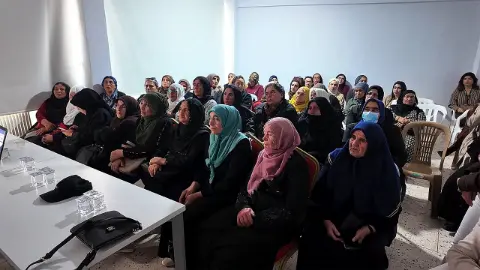 Elazığ’da kadınlar meme kanserine yönelik bilgilendirildi