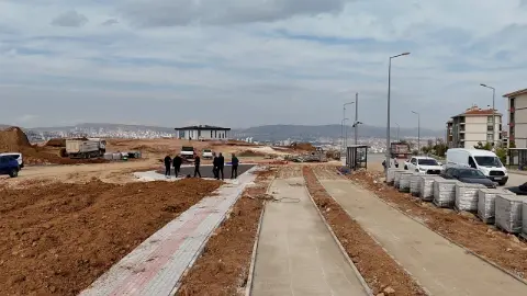 Güneykent Seyir Yolu Projesi’nde çalışmalar hızla ilerliyor