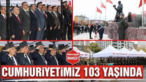 Cumhuriyetimiz 103 yaşında