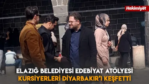 Elazığ Belediyesi Edebiyat Atölyesi Kursiyerleri Diyarbakır’ı keşfetti
