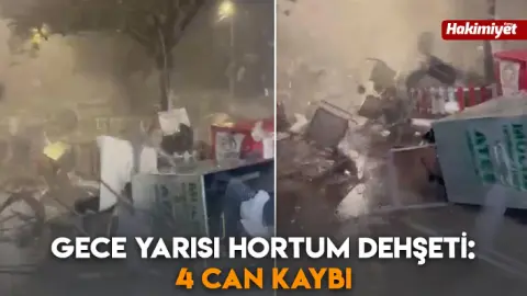 Gece yarısı hortum dehşeti: 4 can kaybı