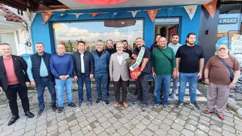 Fethiye Çalış Boat Kooperatifi’nden AK Parti İlçe Başkanlığı’na ziyaret