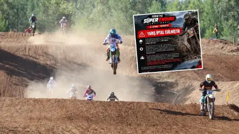 Fethiye’de Süper Enduro Şampiyonası’nın 3. ayak yarışı iptal edildi