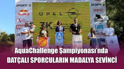 AquaChallenge Şampiyonası’nda Datçalı Sporcuların Madalya Sevinci