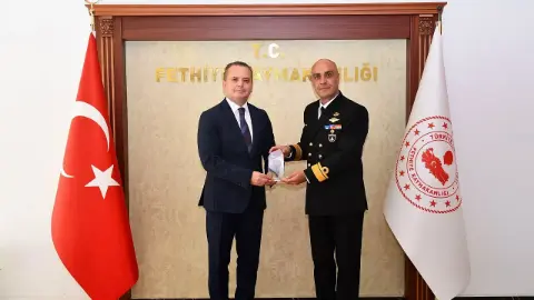 Fethiye'de Cumhuriyet Bayramı'na Özel Protokol Ziyareti
