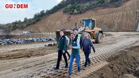 DSİ 11. Bölge Müdürü Yücegök Tekirdağ'da İncelemede Bulundu
