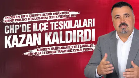 CHP’de şok istifa!