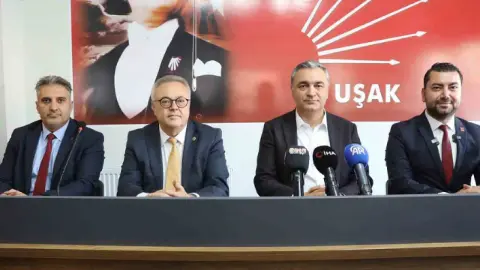 CHP Sözcüsü Müslim Sarı'dan Uşak'ta örgütsel yenilenme ve birlik mesajı