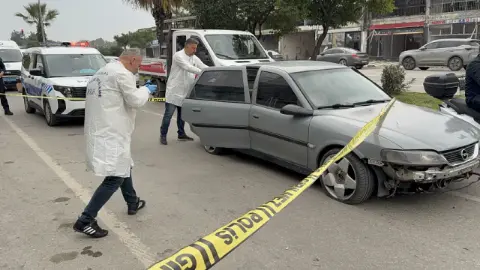Samsun Canik'te önü kesilen otomobil sürücüsüne bıçaklı saldırı