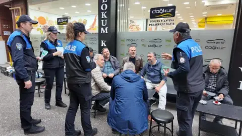 Samsun'da polis ekiplerinden güvenlik seferberliği
