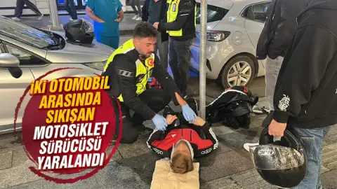 Samsun İlkadım’da motosiklet kazası