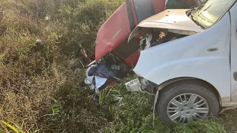 Mersin Tarsus'ta otomobil kanalete uçtu 1 ölü