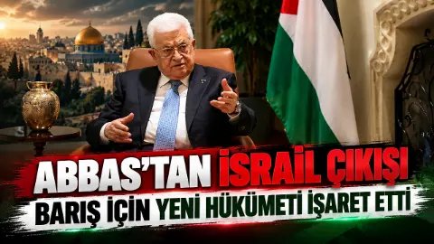 Filistin Devlet Başkanı Abbas: "Yeni bir İsrail hükümetinin kurulmasının ardından diyaloğa başlayabileceğimizi umuyoruz
