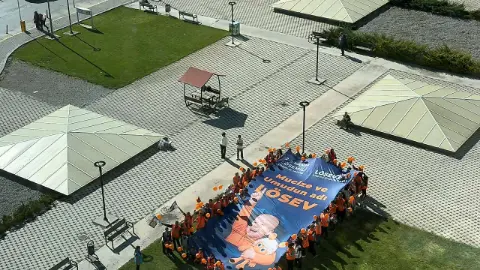 Kayseri'de tedavi gören çocuklara LÖSEV’den moral desteği
