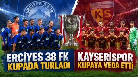 Kayseri'de Kupa Mesaisi: Erciyes 38 FK Turladı, Kayserispor Elendi