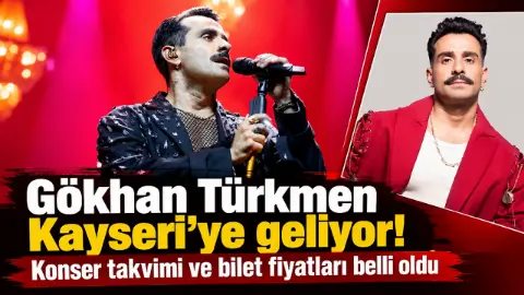 Gökhan Türkmen Kayseri Konseri: Tarih, Saat ve Bilet Fiyatları