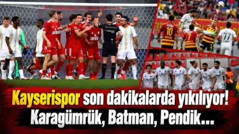 Kayserispor'un Son Dakika Kabusu: Puanlar Sahada Kaldı