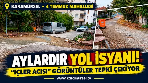 4 Temmuz Mahallesi'nde Yol İsyanı!