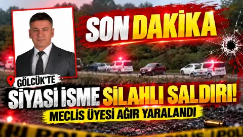 Gölcük Belediyesi Meclis Üyesi Ağır Yaralandı!