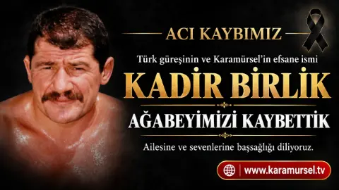 Karamürsel bir büyük ağabeyinikaybetti!