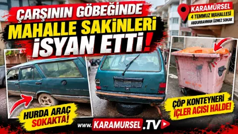Karamürsel’de Mahalle Sakinleri İsyan Etti!