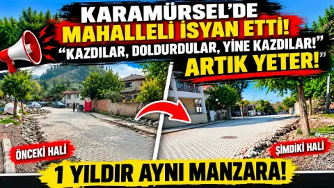 Karamürsel'de Yol Çilesi: Vatandaş Kendi Yolunu Kendi Yapıyor