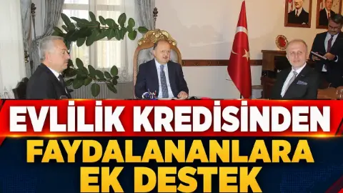 Kastamonu'da Evlilik Kredisinden Faydalanan Çiftlere Destek