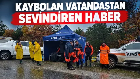 Kaybolan Vatandaştan Sevindiren Haber