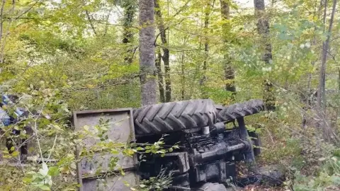 Karabük’te traktör devrildi: Sürücü hayatını kaybetti