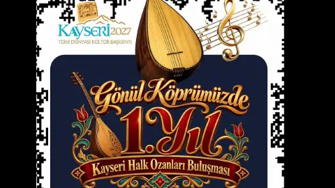Kayseri Halk Ozanları Kültür Evi’nde unutulmaz etkinlik başlıyor!