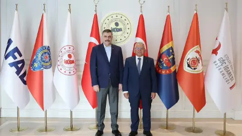 Başkan Büyükkılıç'tan Ankara teması: İçişleri Bakanlığı'nı ziyaret etti!