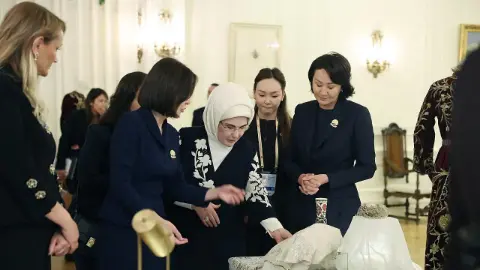 Emine Erdoğan'dan Türk Devletleri Teşkilatı 13. Zirvesi'ne ilişkin paylaşım: