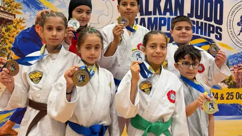 Milli judoculardan Balkan Şampiyonası’nda 7 madalya