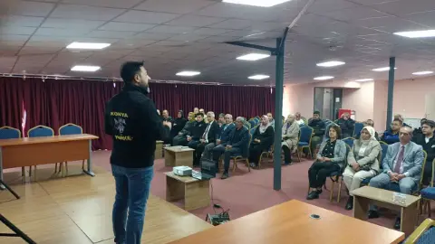 Konya'da Anneler İçin Madde Bağımlılığıyla Mücadele Eğitimi