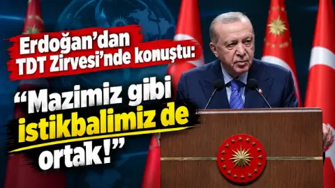 Cumhurbaşkanı Erdoğan: Türk dünyasının aile fotoğrafında ayrılığa yer yoktur!