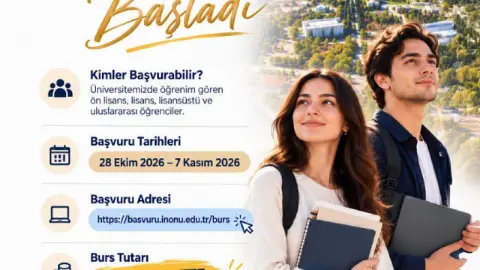 İnönü Üniversitesi’nde burs başvuruları başladı!