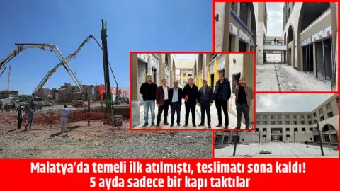 Malatya’da Mısır Çarşısı neden bitmedi?