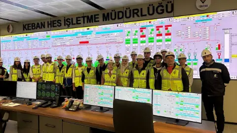 Öğrenciler enerji üretimini yerinde inceledi