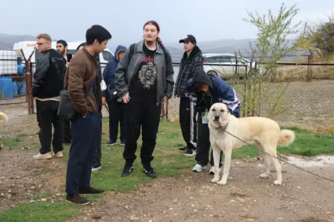 İlk kez kangal gören yabancı öğrenciler hayranlıklarını gizleyemedi