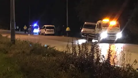 Konya’nın Ereğli İlçesinde Tırın Çarptığı Otomobil Şarampole Devrildi: 1 Yaralı