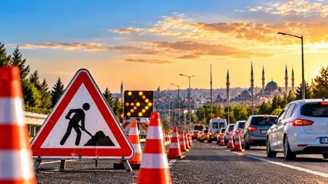 Konya'da Kritik Yol Çalışması: Alakova Alt Geçidi 6 Saat Kapalı