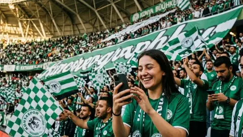 Konyaspor taraftarı ilk kez deneyecek