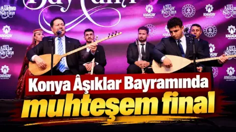 60. Konya Aşıklar Bayramı'nda Vefa Dolu Final