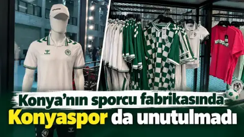 Konya’nın sporcu fabrikasında Konyaspor da unutulmadı