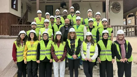 KTÜN mimarlık öğrencileri Ödemiş’in tarihi evlerini geleceğe taşıyor
