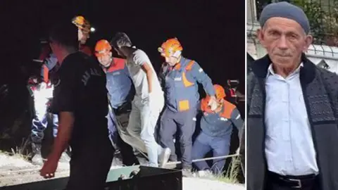 Kayıp olarak aranan çiftin otomobili uçurumda bulundu: 1 ölü, 1 yaralı