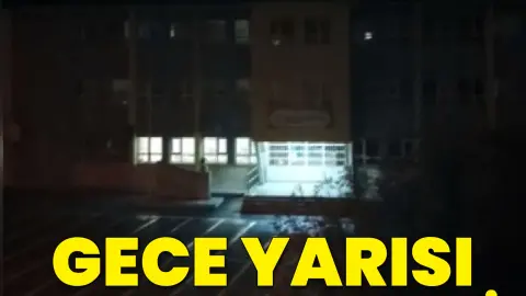 Arnavutköy’de gece yarısı 3 okuldan birden müzik ve marş sesleri yükseldi: Mahalleli şaşkına döndü