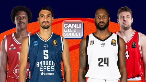 Beşiktaş ile Anadolu Efes, EuroLeague sahnesinde! Maçların heyecanı canlı yayın ile Misli’de