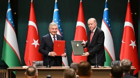 İmzalar atıldı.... Türkiye ile Özbekistan arasında ticaret işbirliğinde yeni protokol