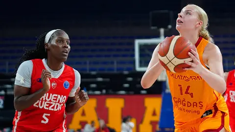 Galatasaray, Kızılyıldız'a direnemedi! (Galatasaray Çağdaş Faktoring: 68 - Kızılyıldız: 78)